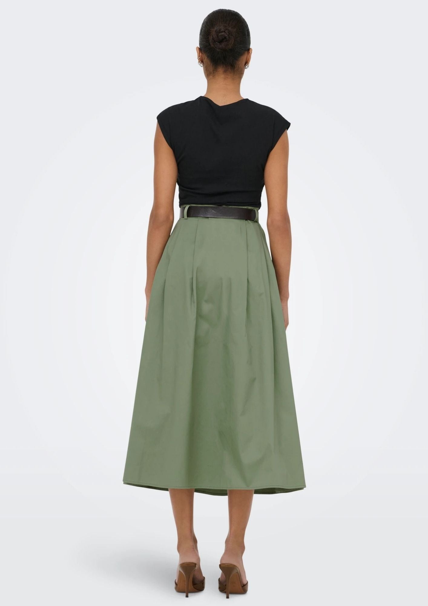 Only Gonna Donna Zora Verde Oliva 15370607 Oil Green ONLY 