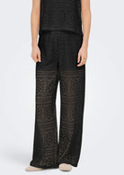 Only Pantalone Donna Lian Nero 15372107 Black ONLY 