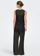 Only Pantalone Donna Lian Nero 15372107 Black ONLY 