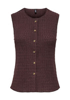 Only Top Donna Ilse Marrone 15374601 Deep Mahogany ONLY 