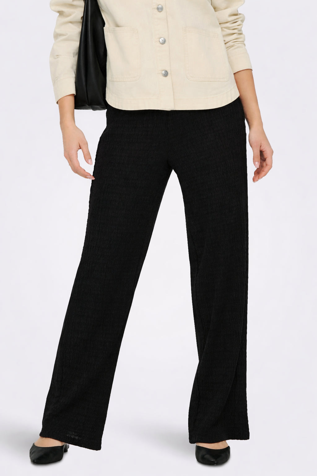 Only Pantalone Donna Isle Nero 15374608 Black ONLY 