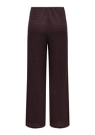 Only Pantalone Donna Isle Bordeaux 15374608 Deep Mahogany ONLY 