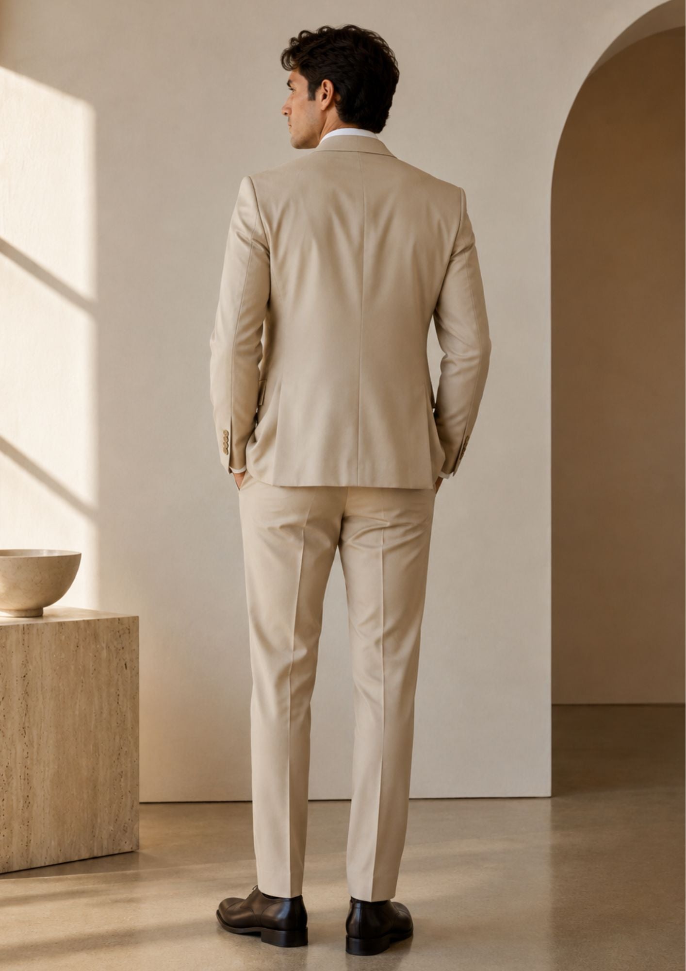 Sergio Cipriani Abito Uomo Beige OP-10141 BEIGE SERGIO CIPRIANI 