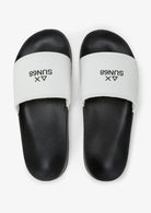 Sun68 Ciabatte Uomo Nere e Bianche X36101 1101 SUN68 