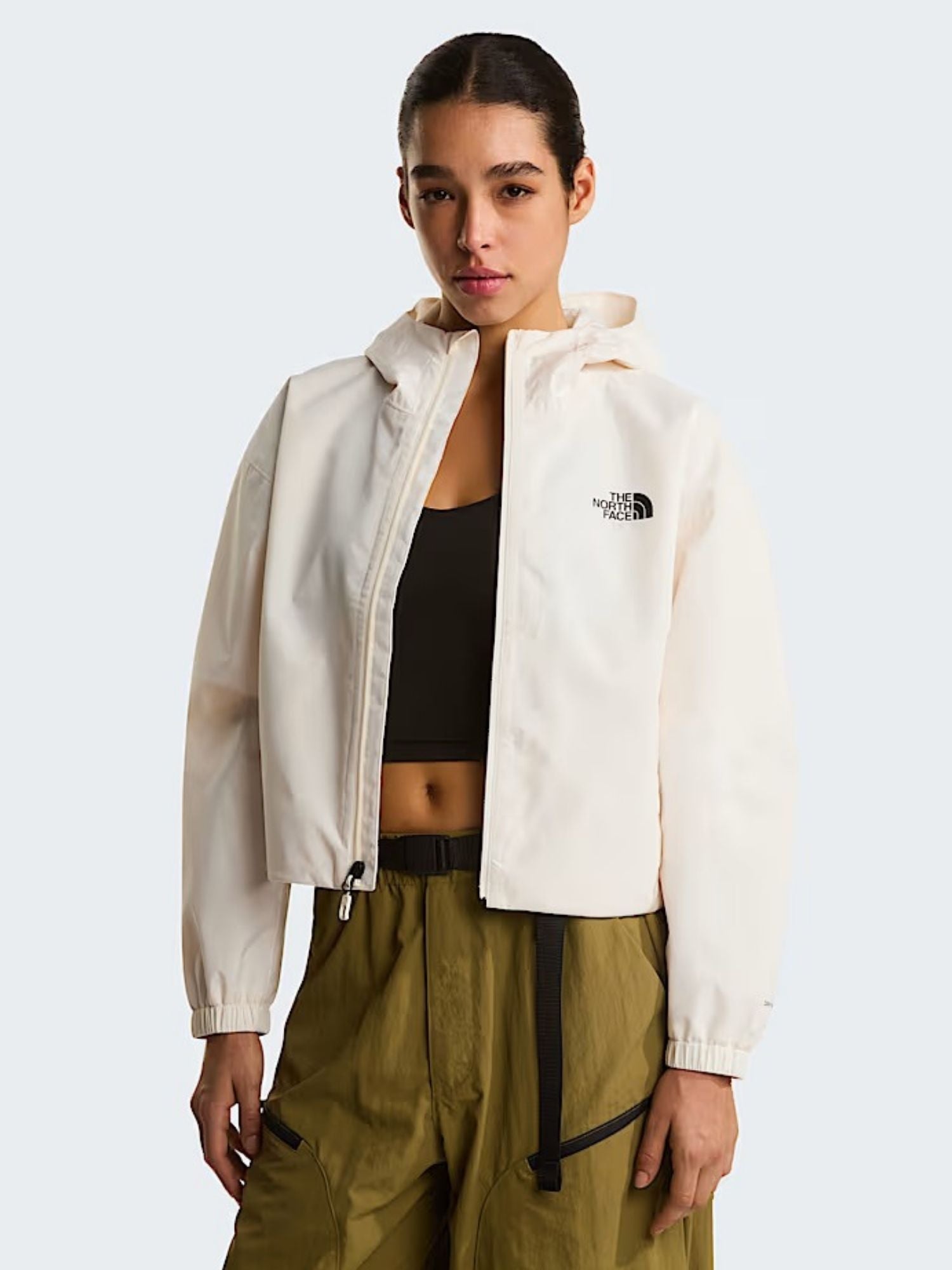 The North Face Giacca Donna White Dune Corta in Vita Quest DryVent NF0A8G13 QLI THE NORTH FACE 