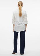 Vero Moda Camicia Donna Bumpy Bianca 10275283 Snow White VERO MODA 