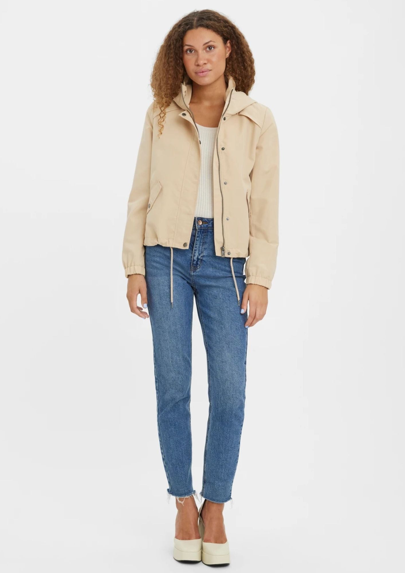 Vero Moda Parka Donna Zoa Beige 10278214 Silver Mink VERO MODA 