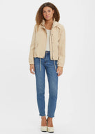 Vero Moda Parka Donna Zoa Beige 10278214 Silver Mink VERO MODA 