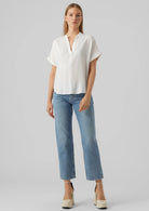 Vero Moda Top Donna Beauty Bianco 10279697 Snow White VERO MODA 