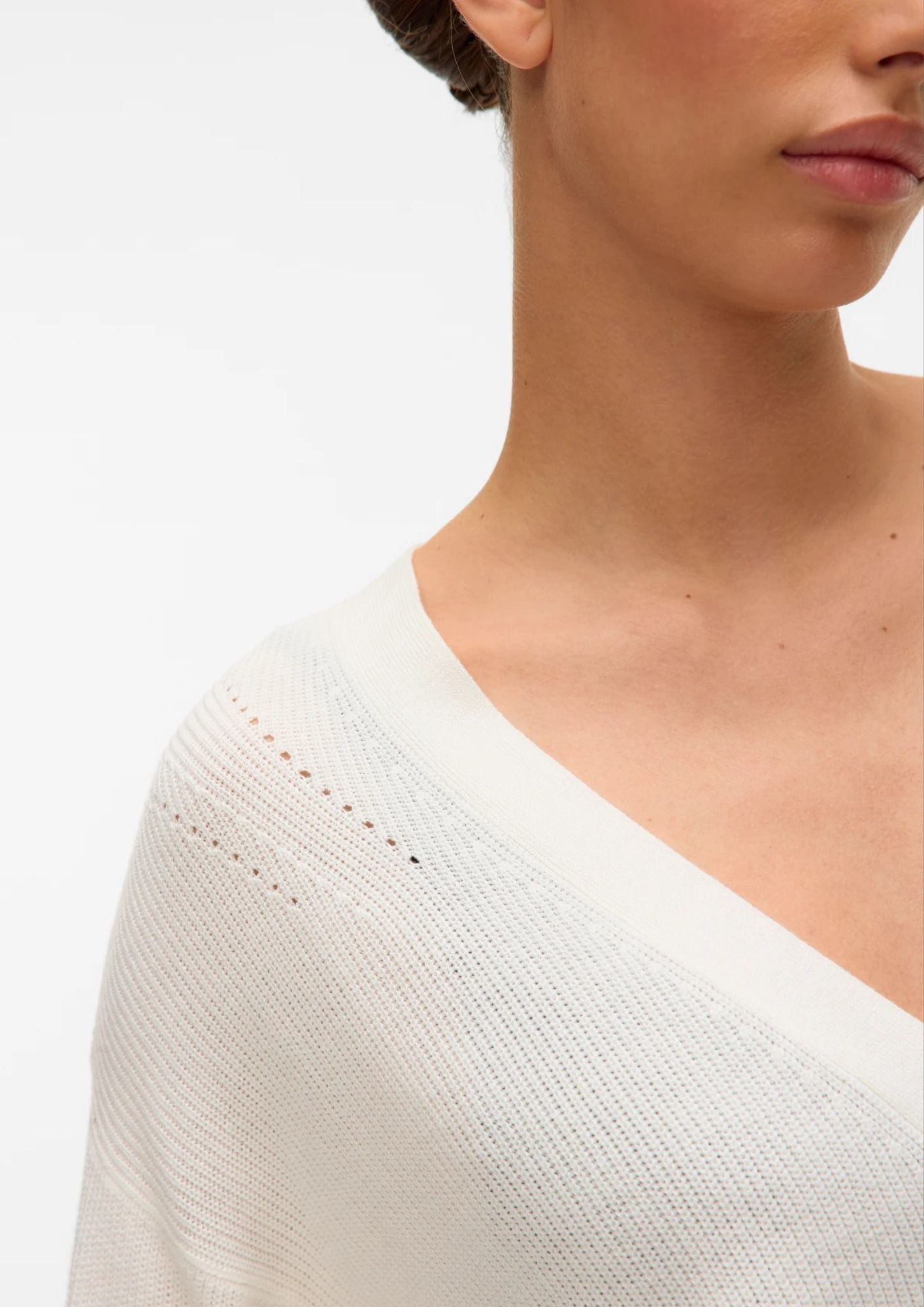 Vero Moda Cardigan Donna Newlexsun Bianco 10281878 Snow White VERO MODA 
