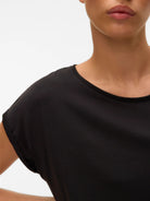 Vero Moda T-Shirt Donna Ava Nera 10284468 Black VERO MODA 
