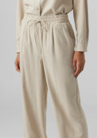 Vero Moda Pantalone Donna Jesmilo Grigio 10287363 Silver Lining VERO MODA 