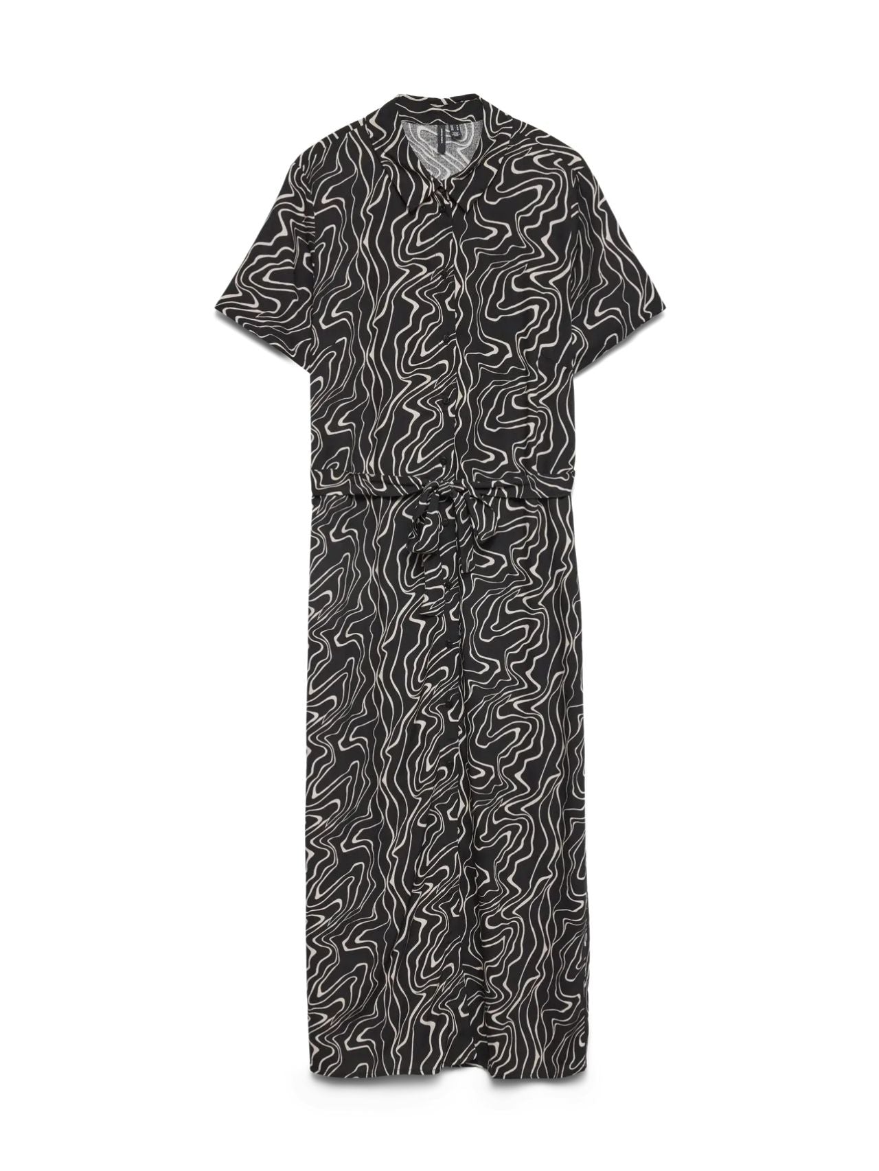 Vero Moda Abito Donna Easy Nero Fantasia Dana 10297365 Black Dana VERO MODA 