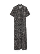 Vero Moda Abito Donna Easy Nero Fantasia Dana 10297365 Black Dana VERO MODA 
