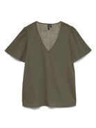 Vero Moda Top Donna Easy Verde 10307987 Kalamata VERO MODA 