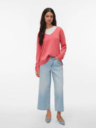 Vero Moda Maglia Donna Coral Paradise VMSilje 10320451 Coral Paradise VERO MODA 