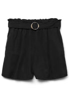 Vero Moda Bermuda Donna Fleur Nero Denim<BR/> 10326074 Black Denim VERO MODA 