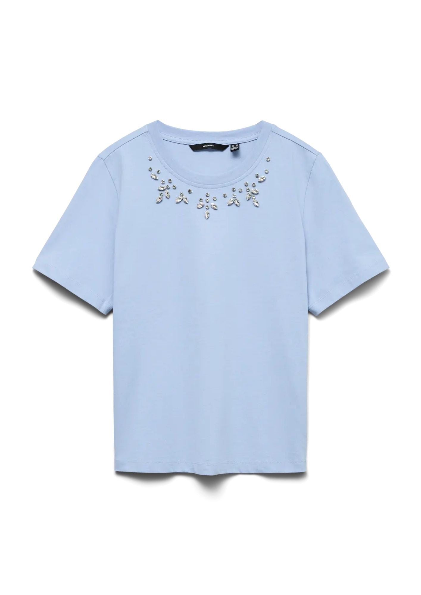 Vero Moda T-Shirt Donna Sif Azzurra 10330329 Brunnera Blue VERO MODA 