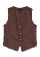 Vero Moda Top Donna Caia Marrone 10333795 Chocolate Martini VERO MODA 