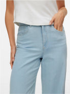 Vero Moda Jeans Donna Kirsa Blu Denim Chiaro 10335361 Light Blue Denim VERO MODA 