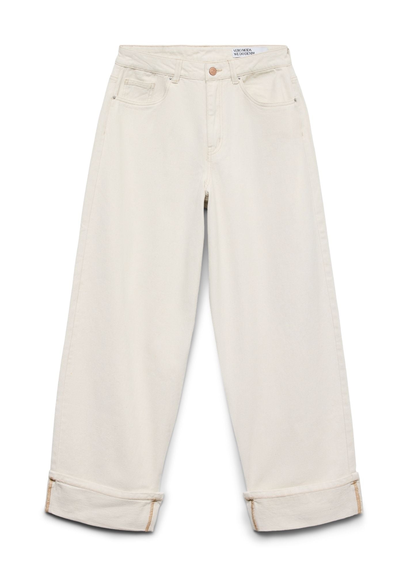Vero Moda Jeans Donna Zelda Ecrù 10339347 Ecru VERO MODA 