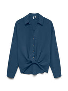 Vero Moda Camicia Donna Dark Denim VMIzzy 10340338 Dark Denim VERO MODA 