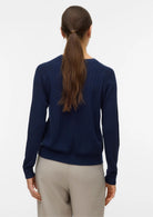 Vero Moda Pullover Donna Newlex Blu Navy 10340560 Navy Blazer VERO MODA 