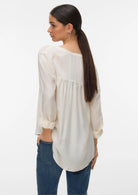Vero Moda Blusa Donna Kaja Bianca 10340684 Snow White VERO MODA 