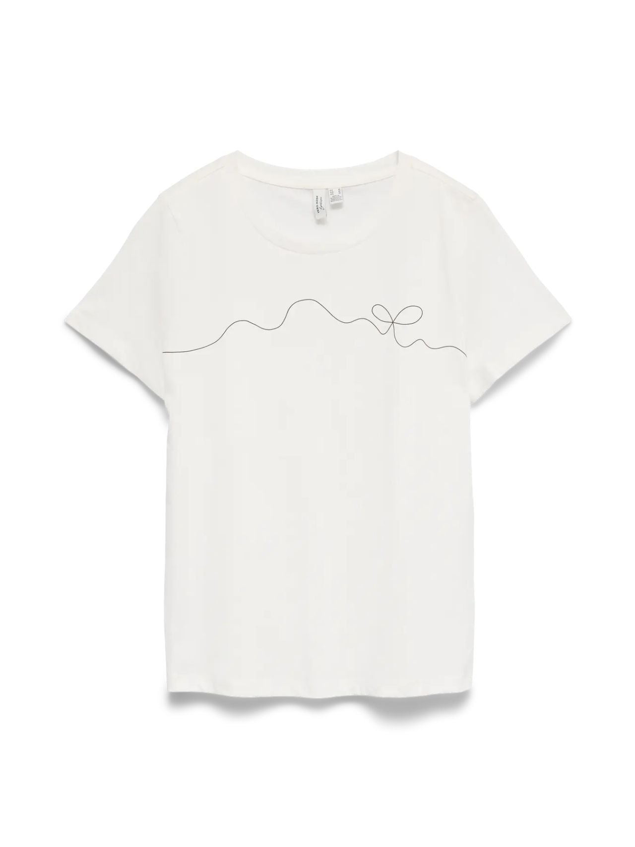  10340971 Snow White BLACK BOW VERO MODA 