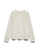 Vero Moda Felpa Donna Birch VMInima 10341044 Birch BIRCH CROCHET VERO MODA 