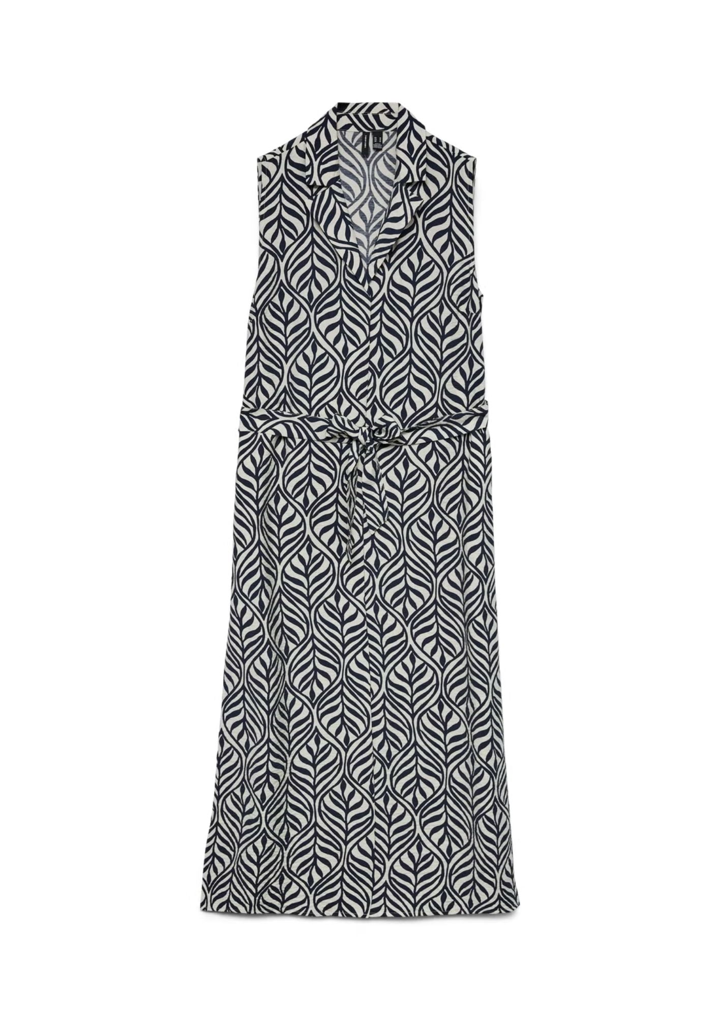 Vero Moda Vestito Donna Josie Bianco e Blu 10341594 Birch Navy blazer bonnie VERO MODA 