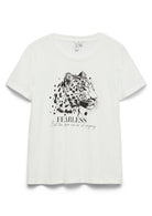  10341639 Snow White PRINT WITH BLACK VERO MODA 
