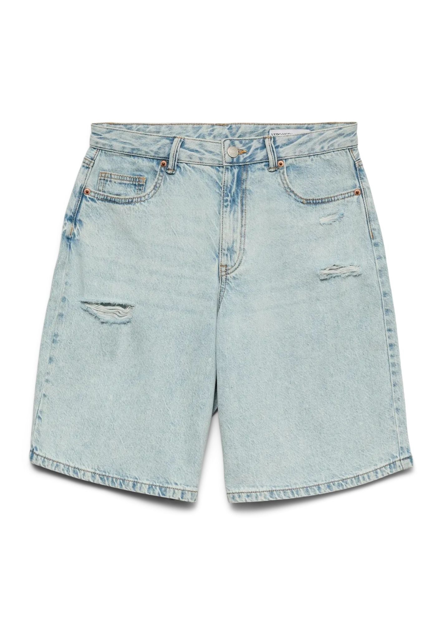 Vero Moda Bermuda Donna Blu Chiaro Denim 10342092 Light Blue Denim VERO MODA 