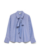 Vero Moda Camicia Donna Dark Denim VMIslunn 10342449 Dark Denim Snow white VERO MODA 