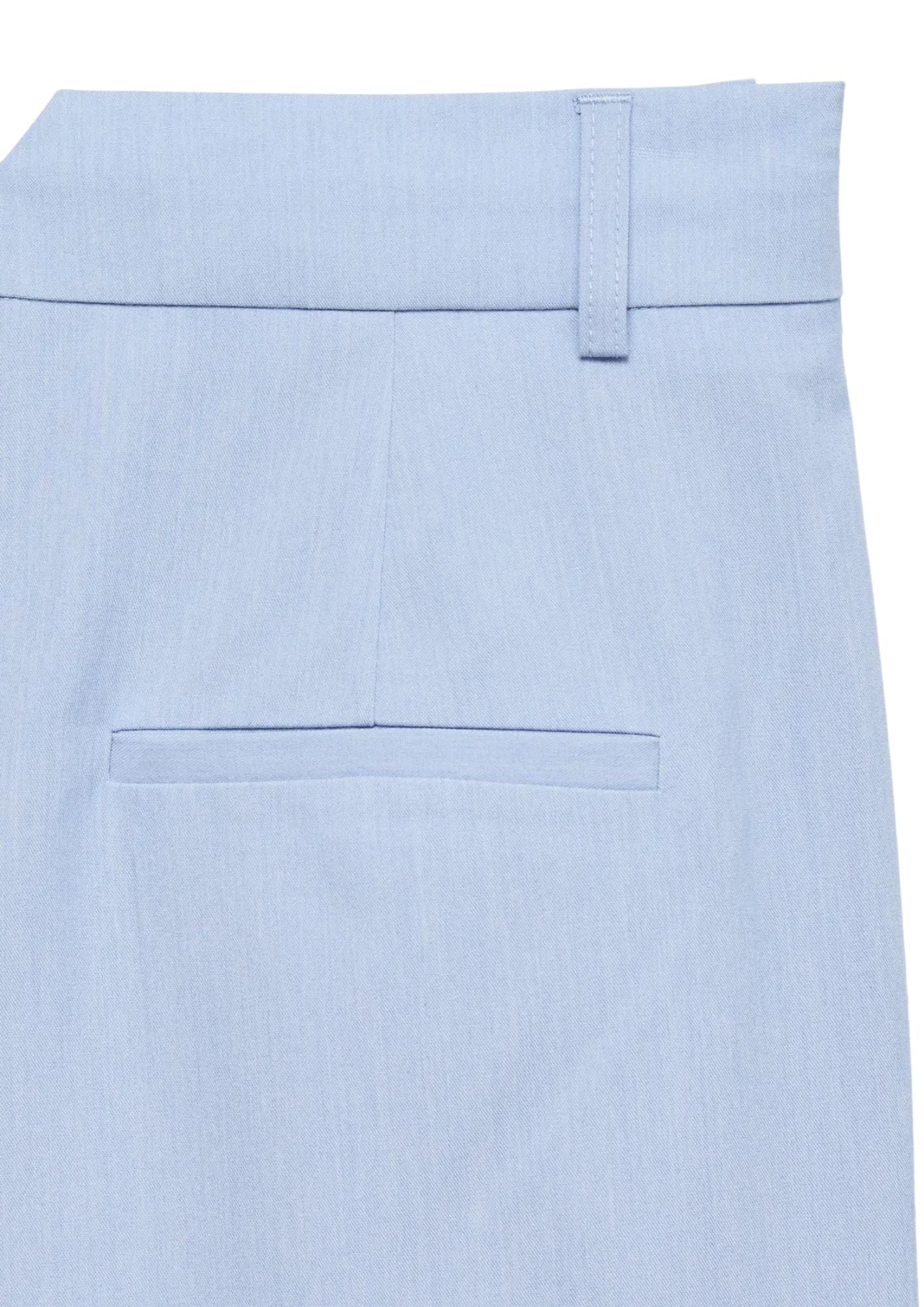 Vero Moda Pantalone Donna Nille Blu Brunnera 10342556 Brunnera Blue MELANGE VERO MODA 