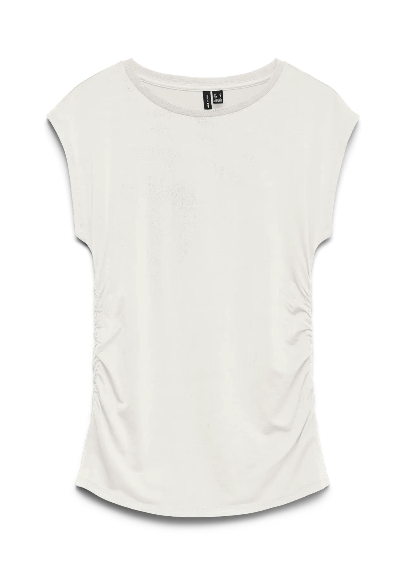 Vero Moda T-Shirt Donna Avasarah Bianca 10342876 Snow White VERO MODA 