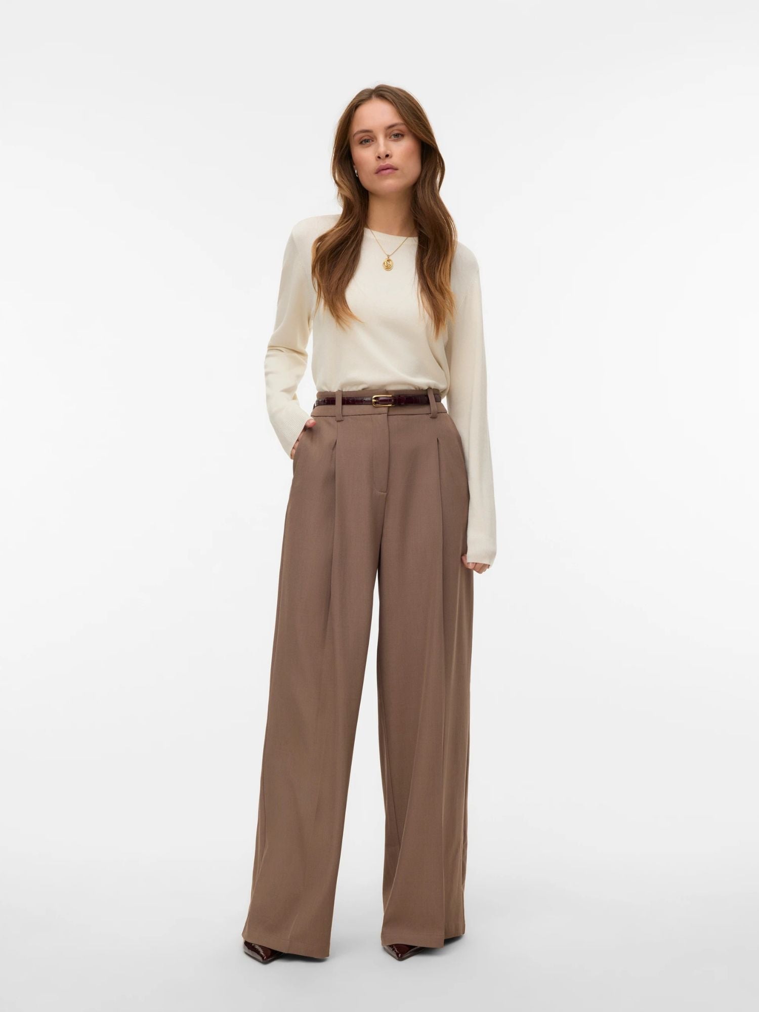 Vero Moda Maglia Donna Birch VMSilje 10343875 Birch VERO MODA 