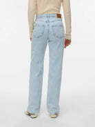 Vero Moda Jeans Donna Wide Fit Light Blue VMSilje 10345321 Light Blue Denim VERO MODA 