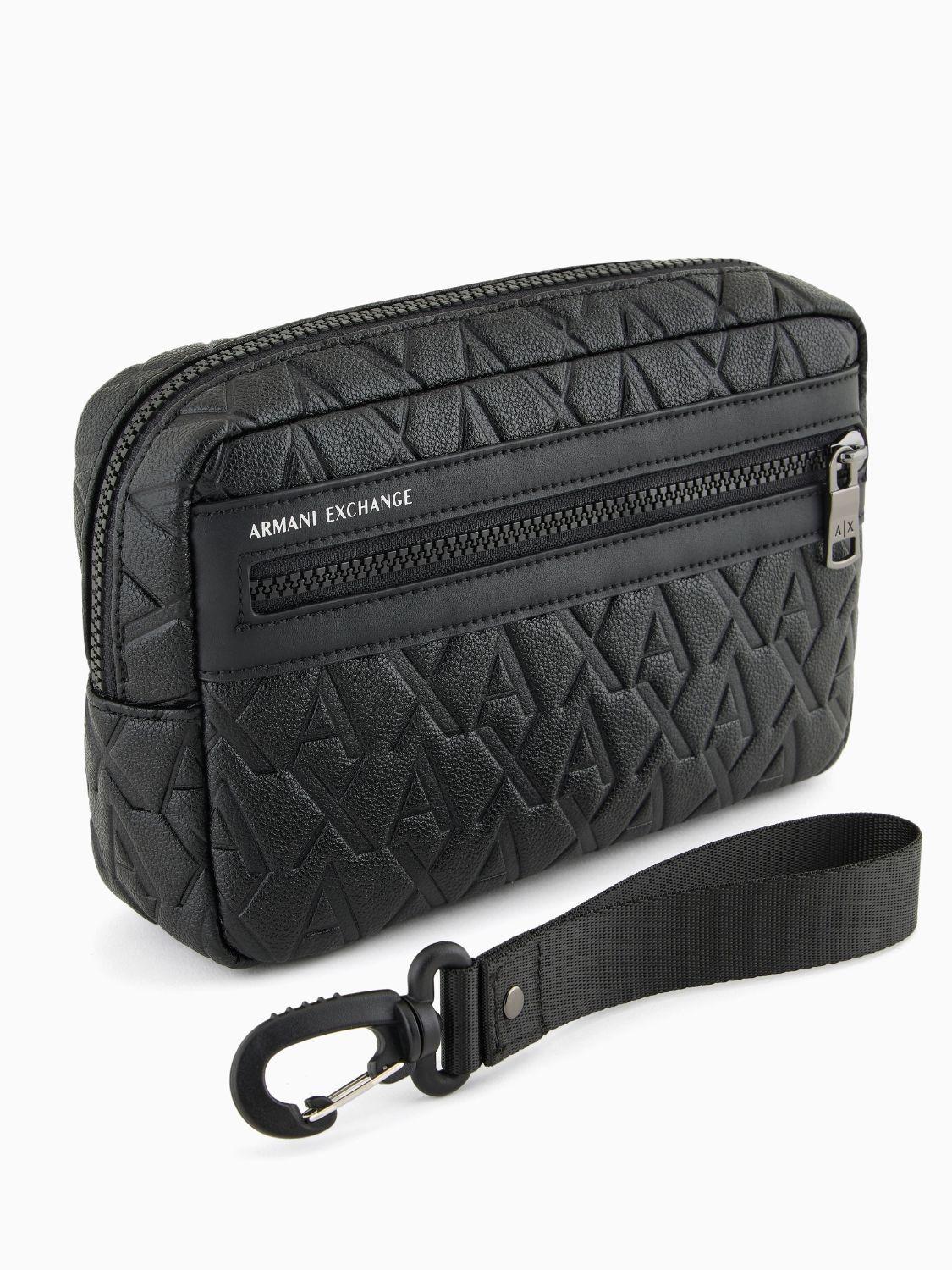 Armani Exchange Beauty Case Nero - Santangelo