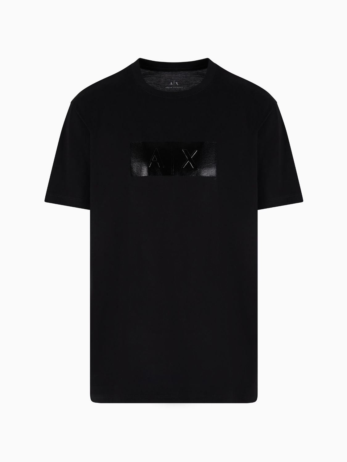 Armani Exchange T-Shirt Regular Fit Uomo Nero - Santangelo