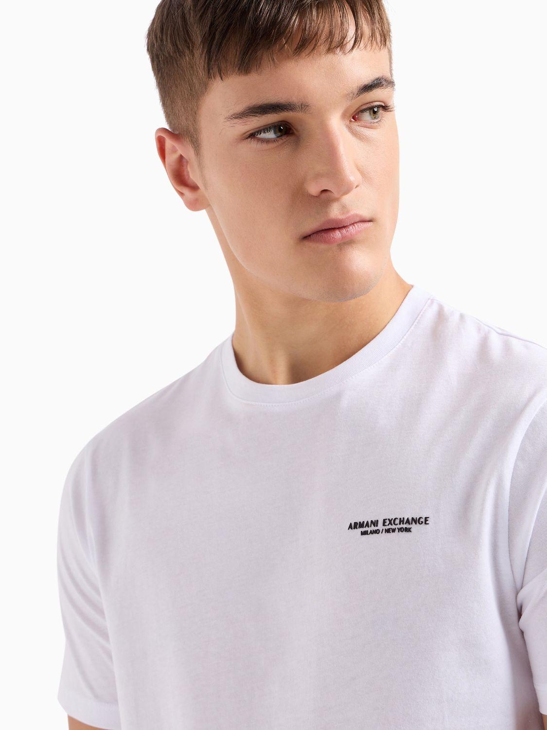Armani Exchange T-Shirt Uomo Bianco - Santangelo