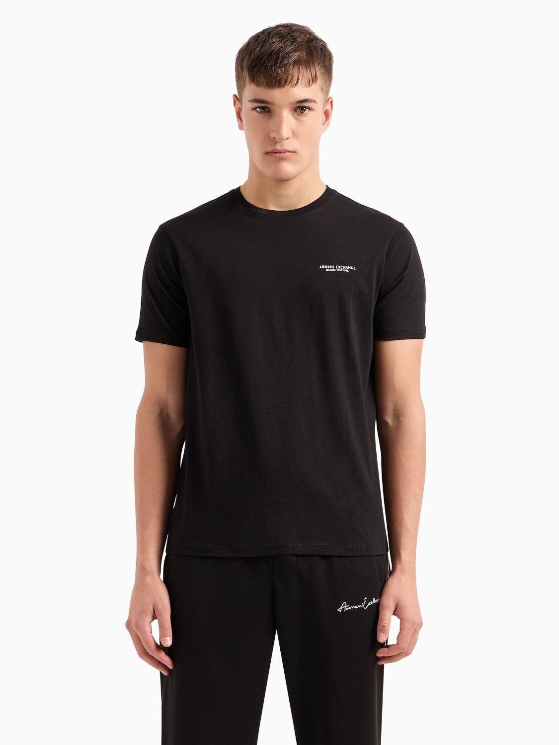 Armani Exchange T-Shirt Uomo Nero - Santangelo