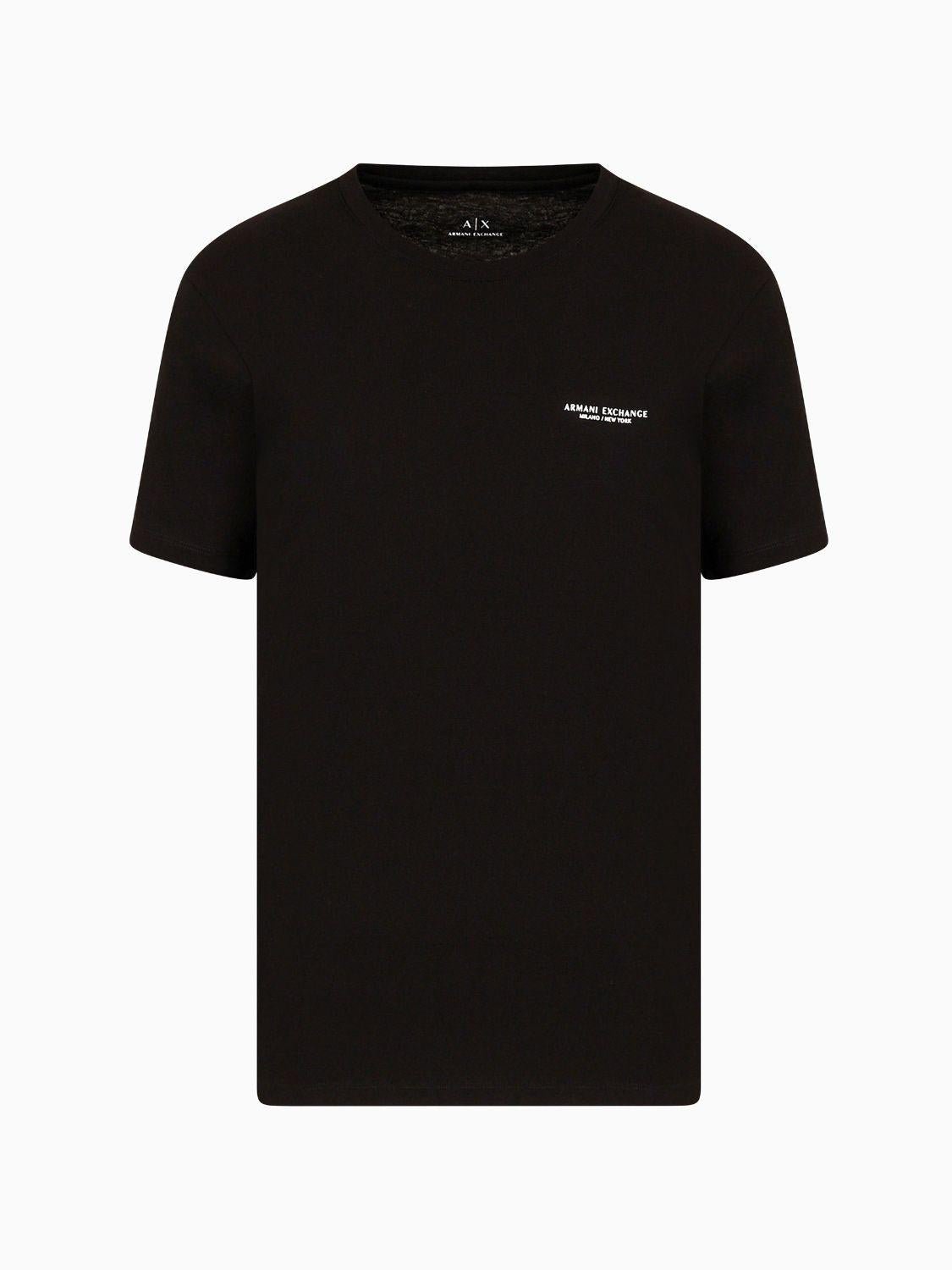 Armani Exchange T-Shirt Uomo Nero - Santangelo