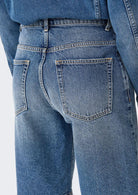 Bermuda Donna Denim Blu Medio - Santangelo