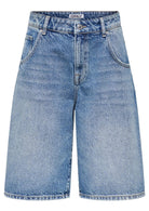 Bermuda Donna Denim Blu Medio - Santangelo