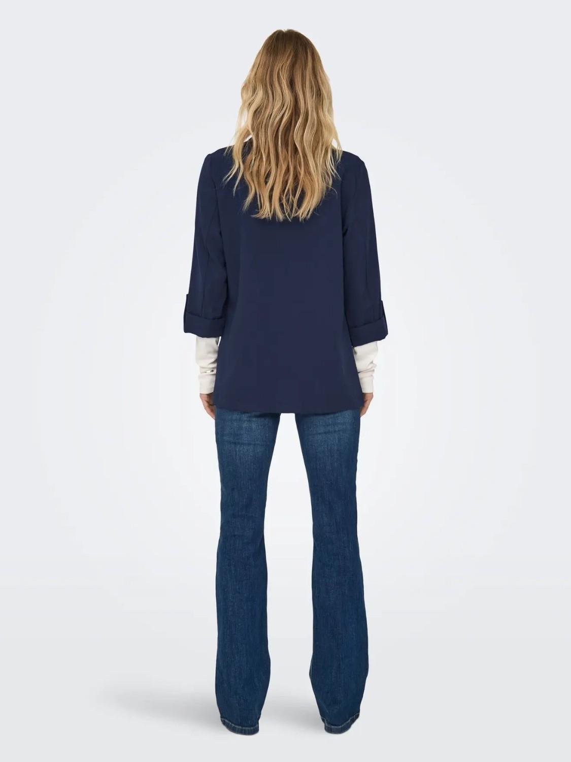 Blazer Donna Blu Melange - Santangelo