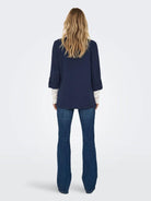 Blazer Donna Blu Melange - Santangelo
