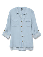 Camicia Donna Airy Blue Snow White - Santangelo