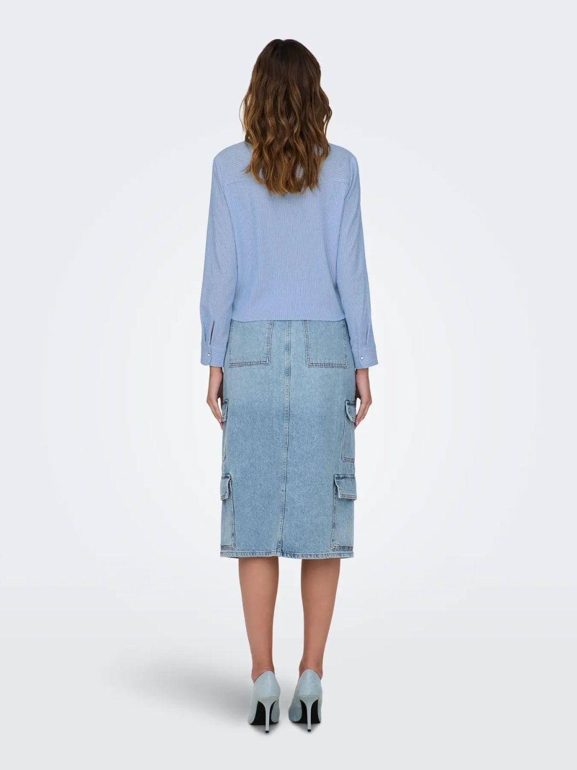 Camicia Donna Azzurro - Santangelo