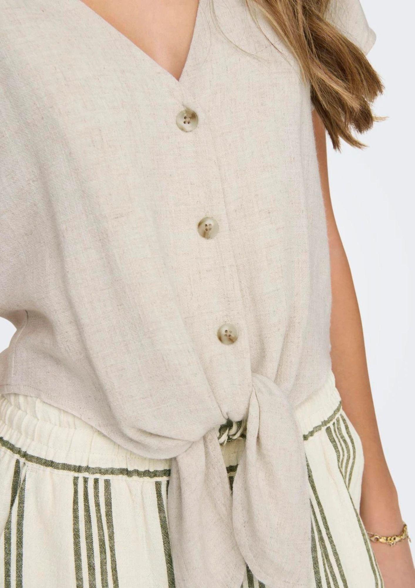 Camicia Donna Beige - Santangelo